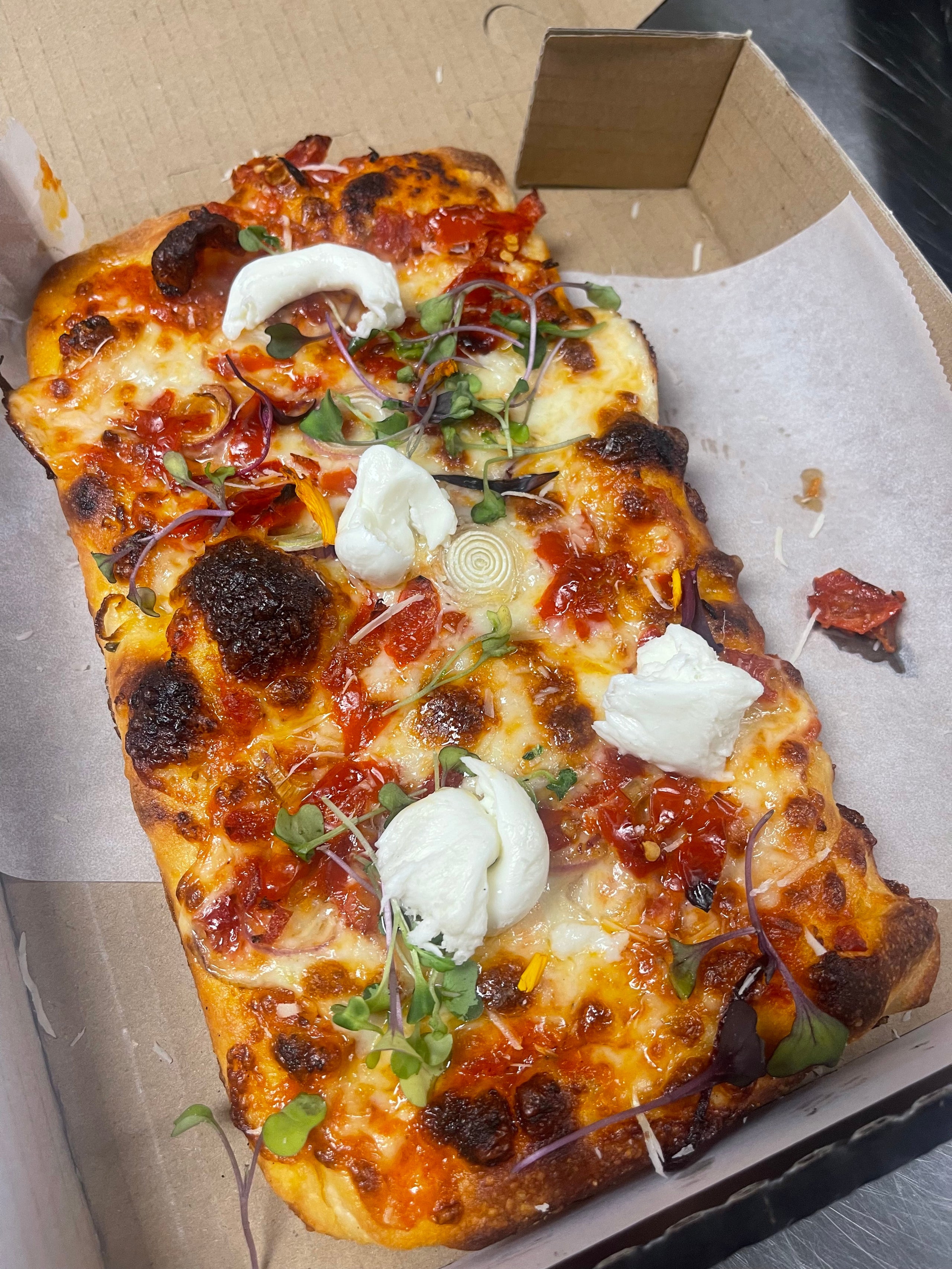 Jumbo Slice Naked City Pizza